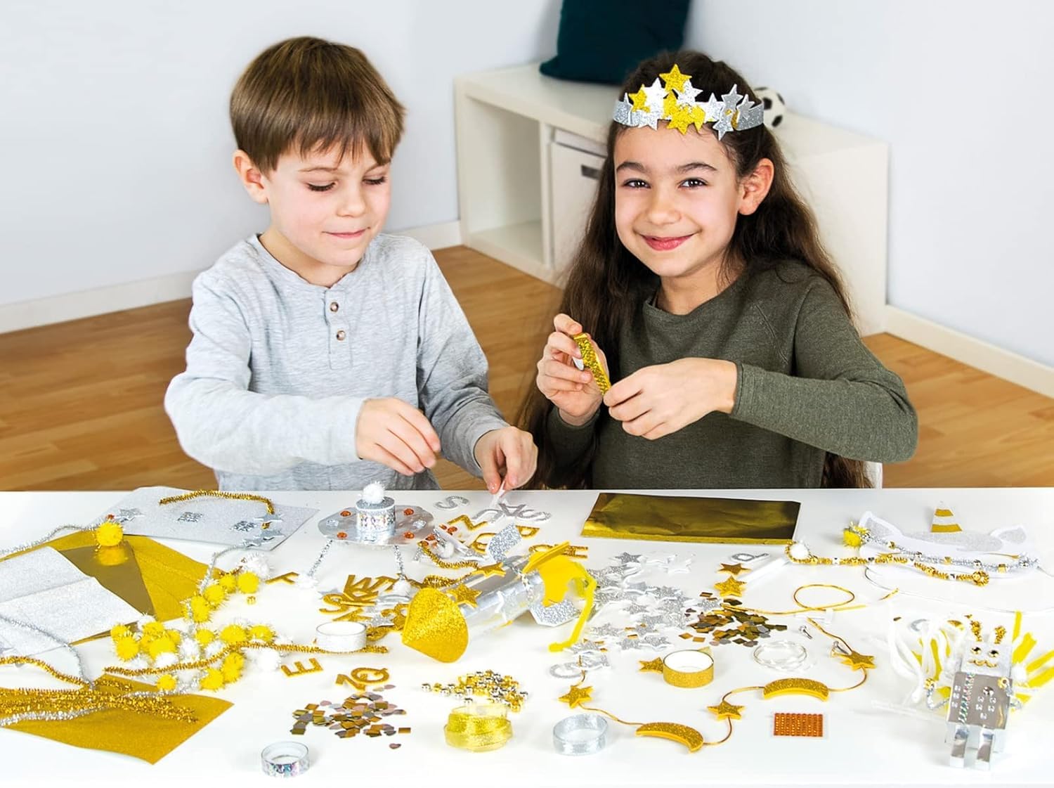 lena-craft-box-42666-bastelkoffer-gold-silber-1500-teile image 5