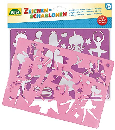 lena-creative-zeichenschablonen-prinzessin-elfen-2er-set image 6