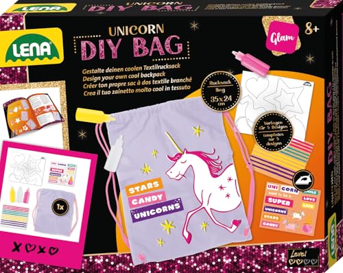 lena-fashion-rucksack-bastelset-einhorn-schwarz-diy image 6