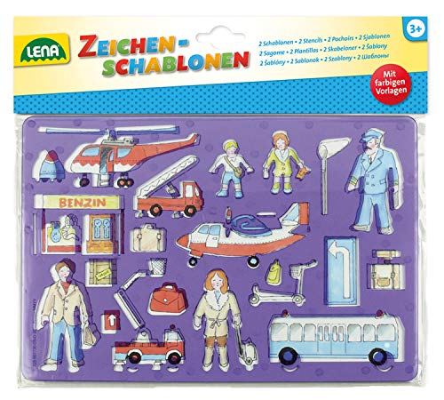 lena-creative-65773-zeichenschablonen-menschen-2er-set-26-cm image 7