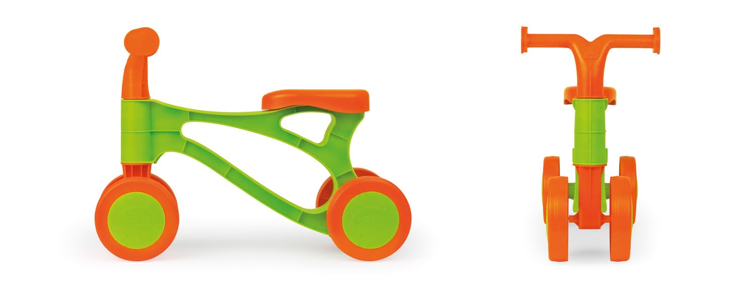 lena-eco-my-first-scooter-lauflernroller-gr-n-orange-ab-18-monaten image 2