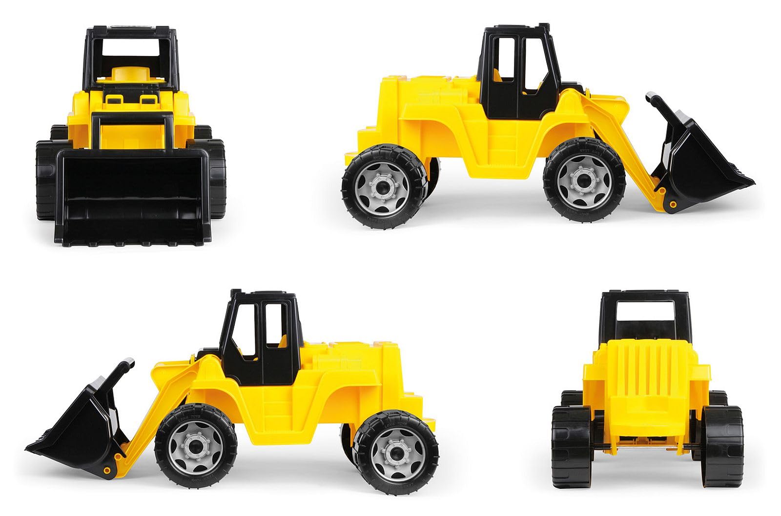 lena-giga-trucks-02048-schaufellader-64-cm-gelb-schwarz-ab-3-jahre image 3