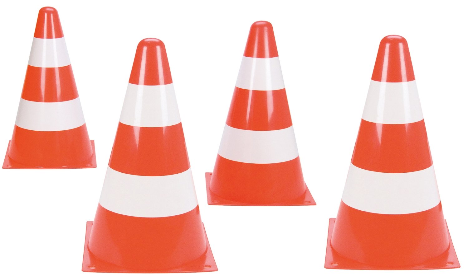 lena-aktive-verkehrsh-tchen-pylonen-22-cm-4-stk-orange image 1