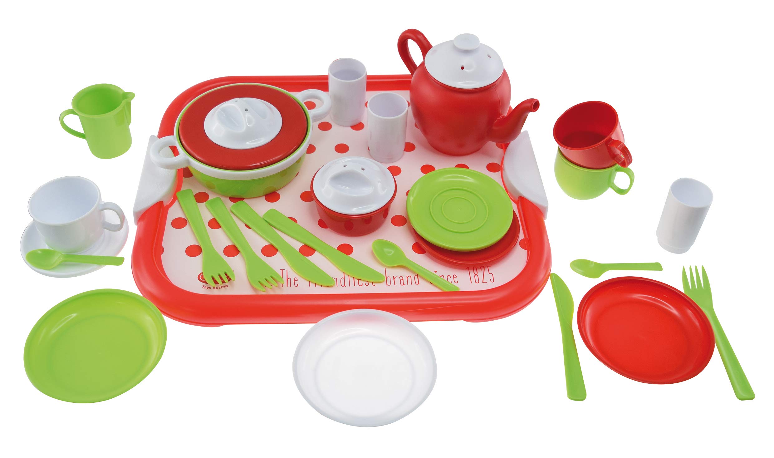 gowi-regowi-454-21-ladybug-kindergeschirr-29-tlg-marienk-fer image 1