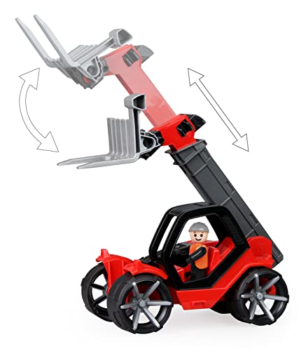 lena-truxx-04533-teleskoplader-spielfahrzeug-rot-35-cm image 8