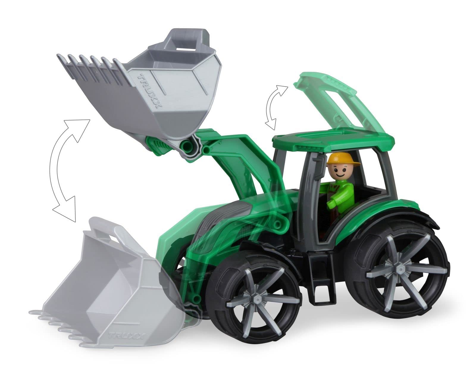 lena-truxx-04537-traktor-frontlader-spielzeug-34-cm-ab-2-j image 2