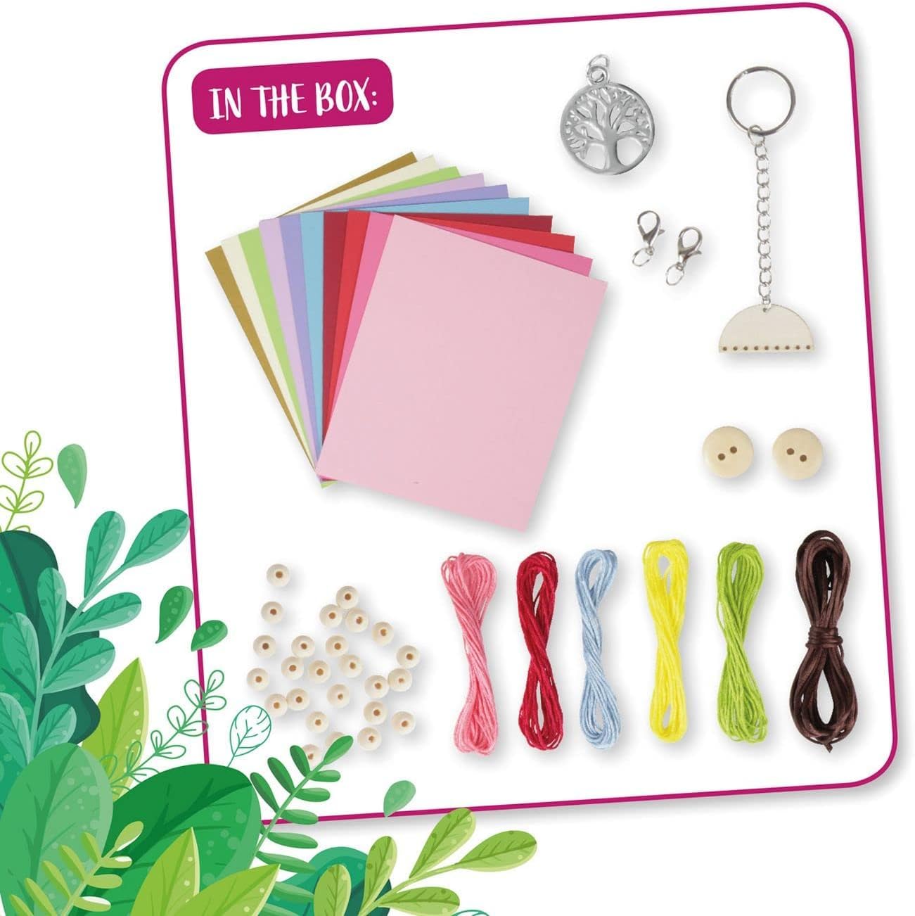lena-glam-bastelset-natur-juwelen-42834-f-r-5-schmuckst-cke image 3