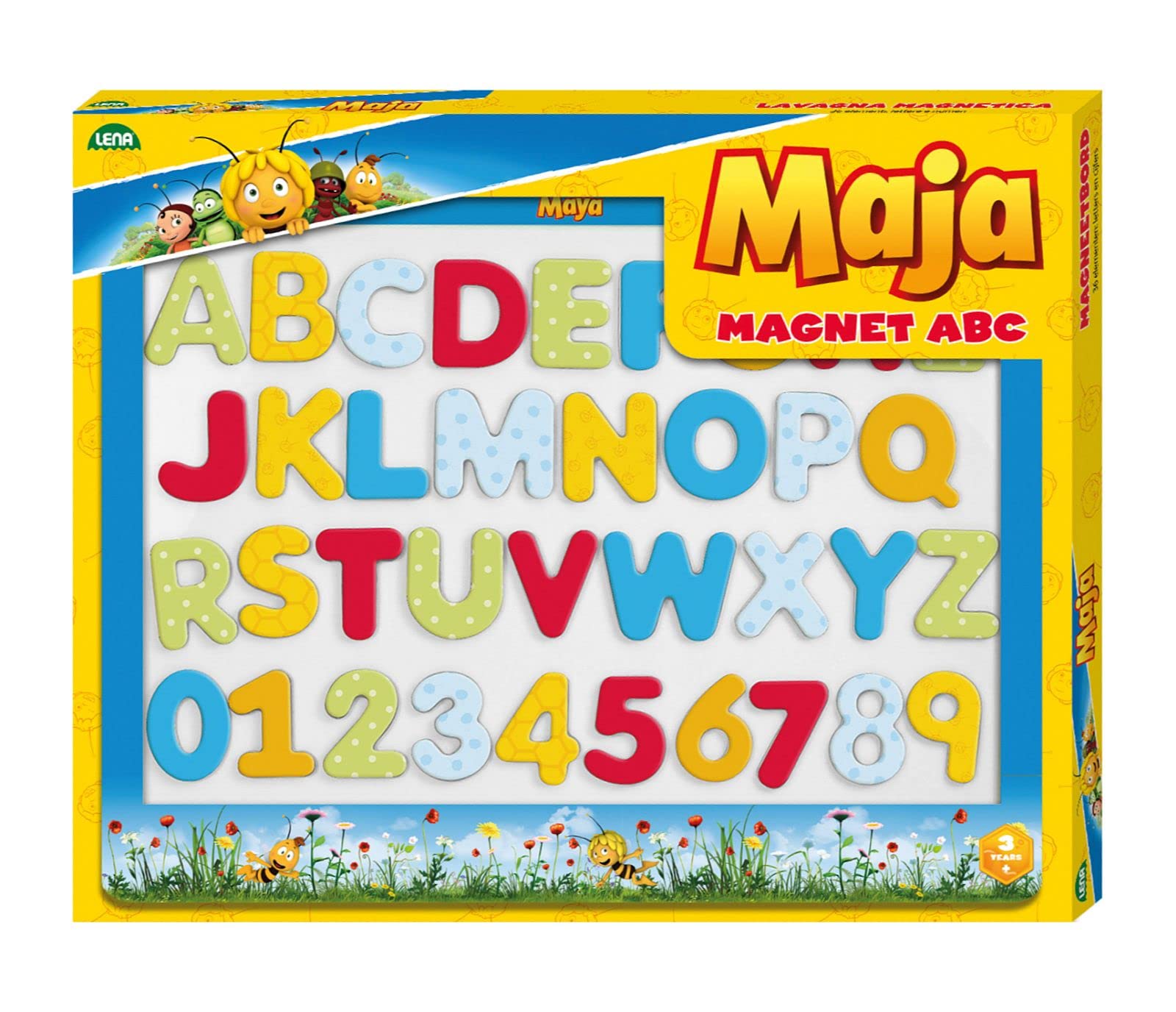 lena-my-first-65821-biene-maja-magnettafel-lerntafel-44-cm image 1