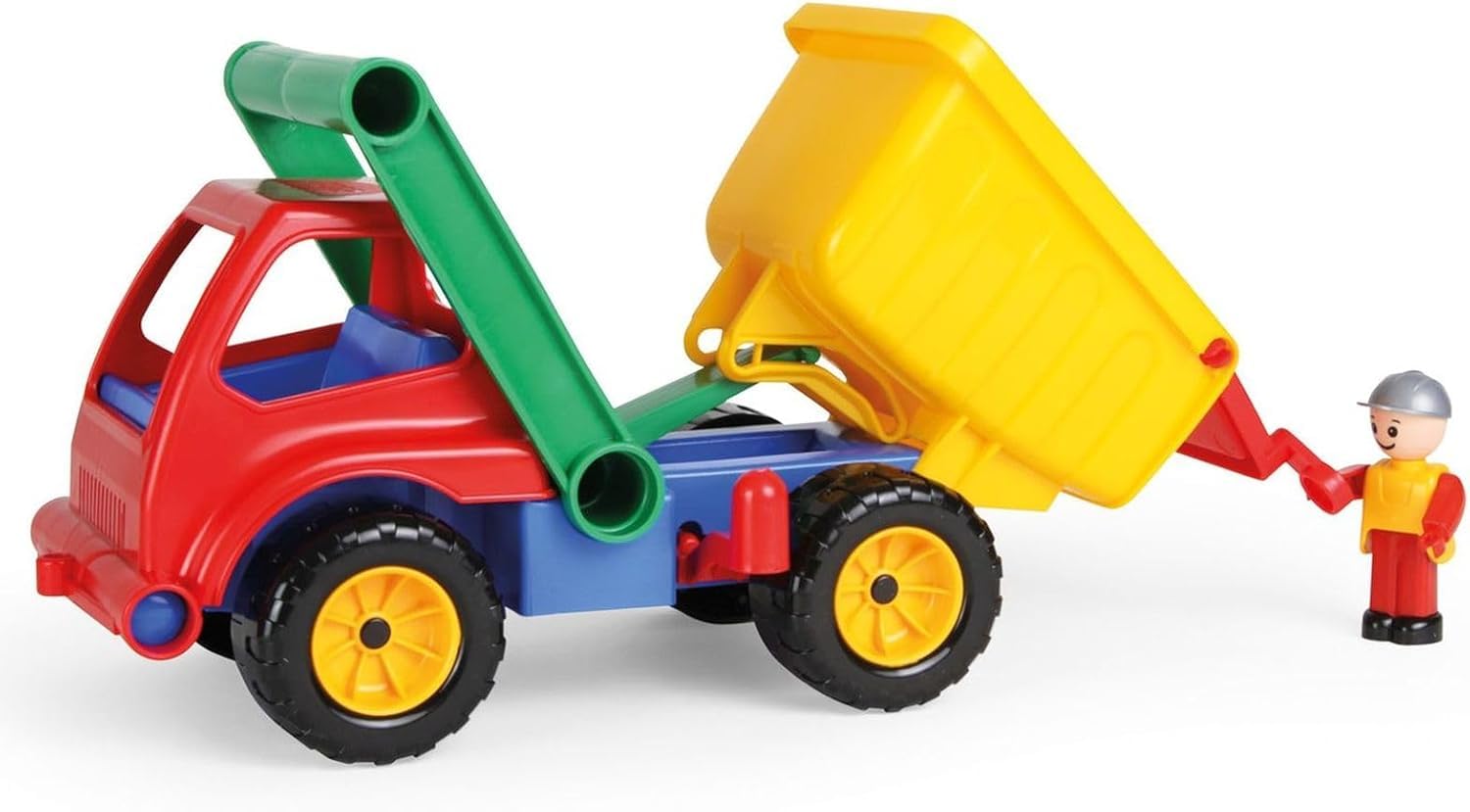 lena-aktive-lkw-kipper-27-cm-spielfahrzeug-mit-figur-ab-2-jahre image 2