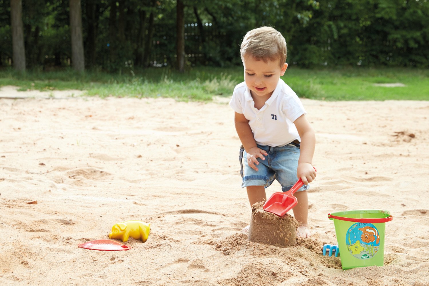 lena-happy-sand-spielset-ii-5-teilig-eimer-2-l-f-rmchen-ente image 6