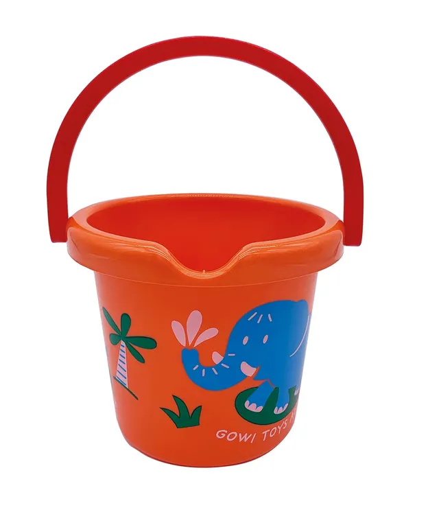 gowi-bio-by-gowi-550-62-eimer-18cm-orange-elefant-2l image 1
