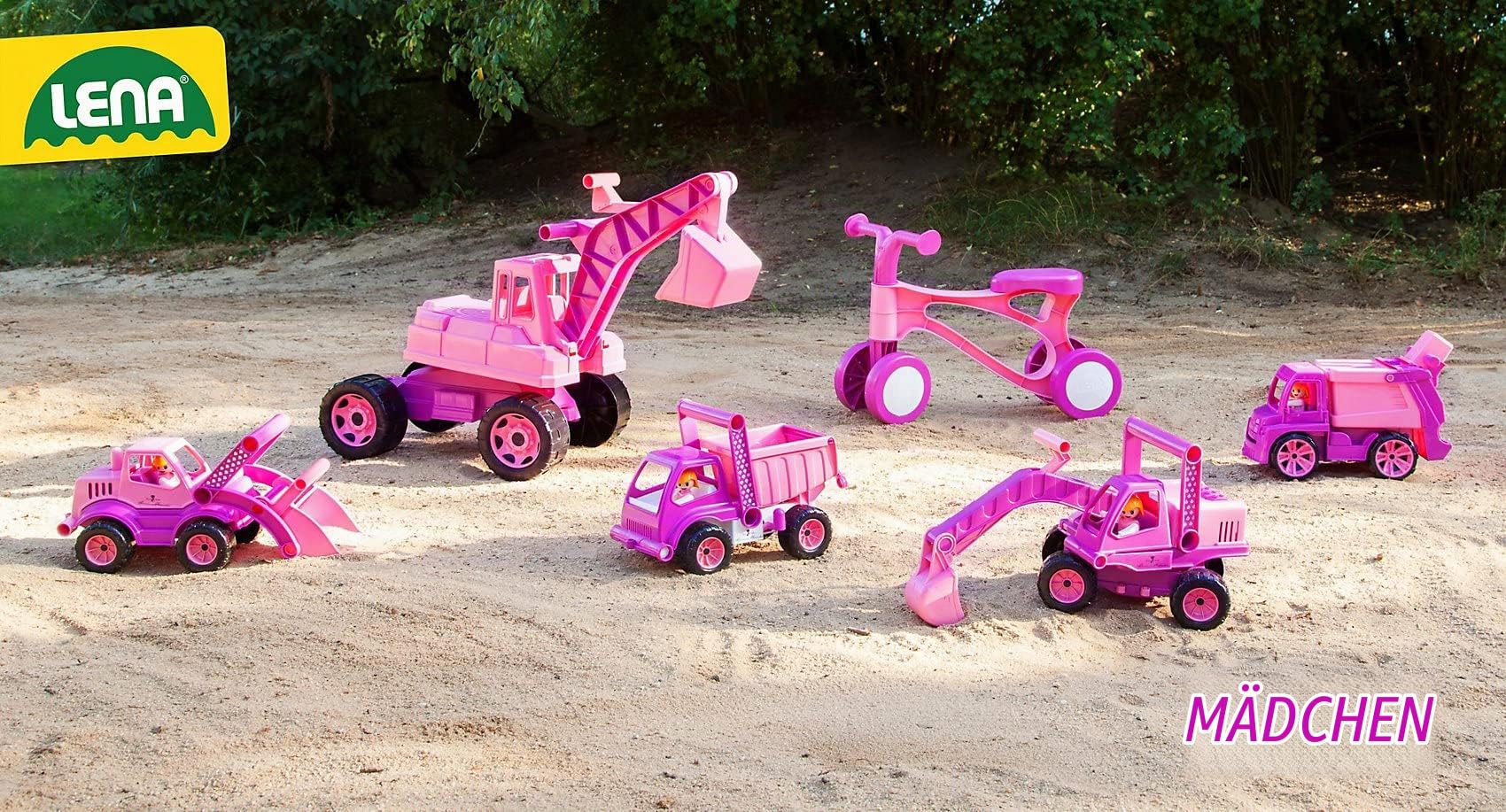 lena-princess-04101-kipper-kipplaster-rosa-27-cm image 6