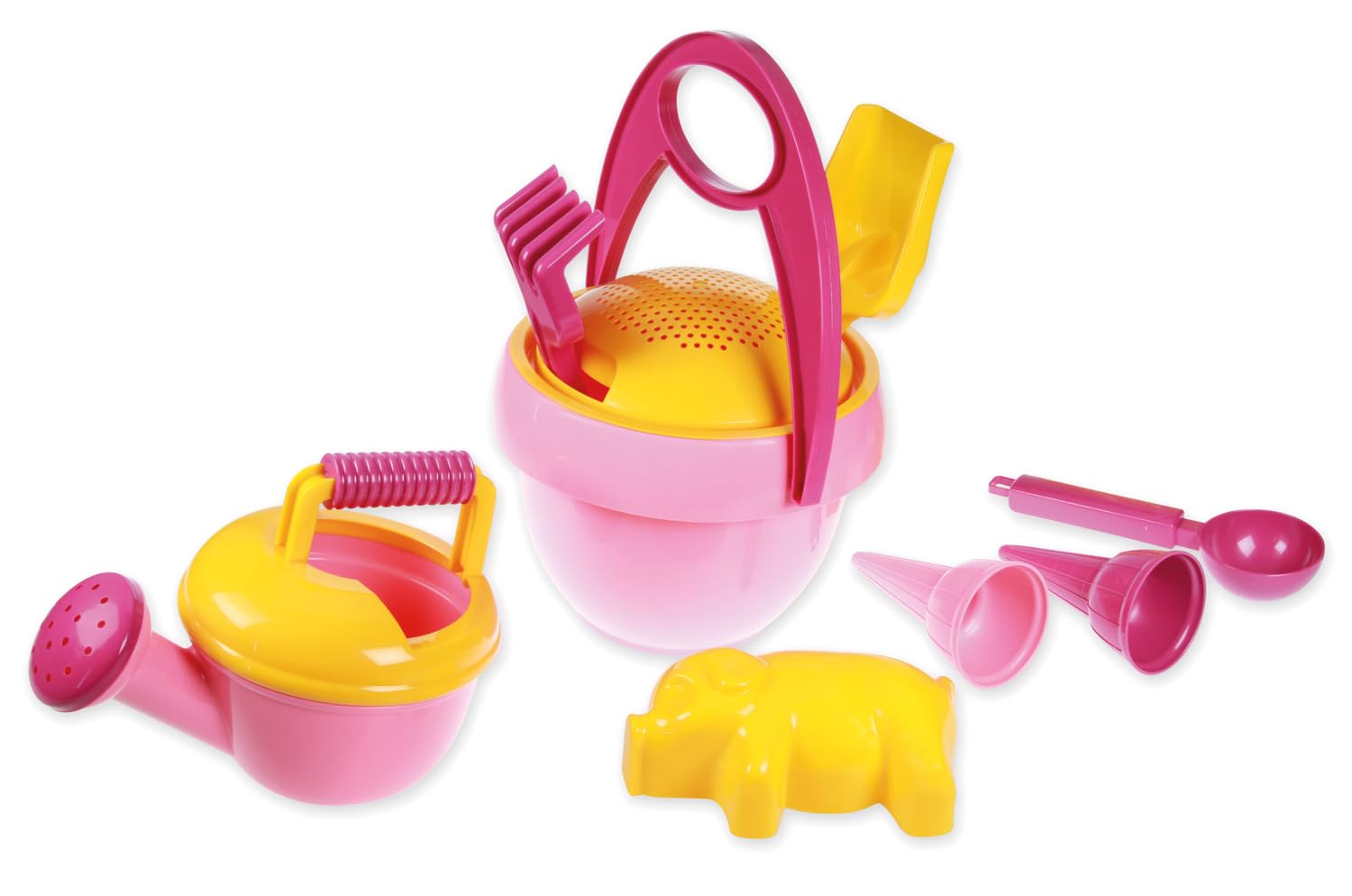lena-happy-sand-5421-sandset-10-teilig-m-dchen-rosa image 2