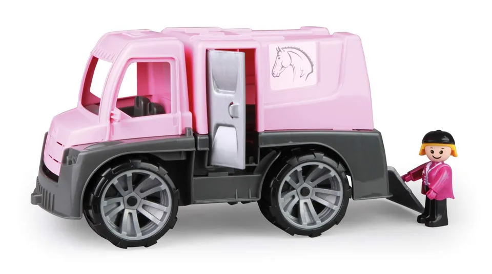 lena-truxx-04458-pferdetransporter-mit-pferd-spielset image 1