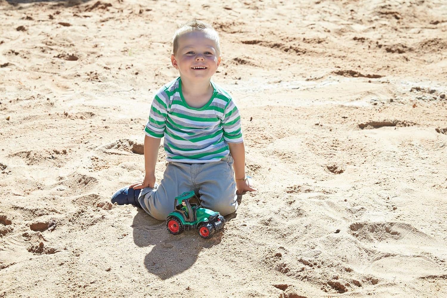 lena-truckies-01624-traktor-17-cm-spielzeug-gr-n image 5