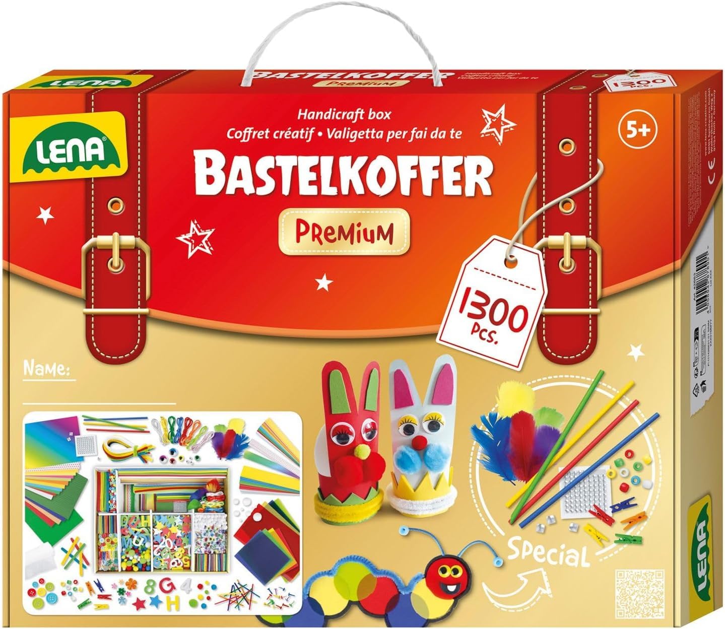 lena-craft-box-42666-bastelkoffer-gold-silber-1500-teile image 6