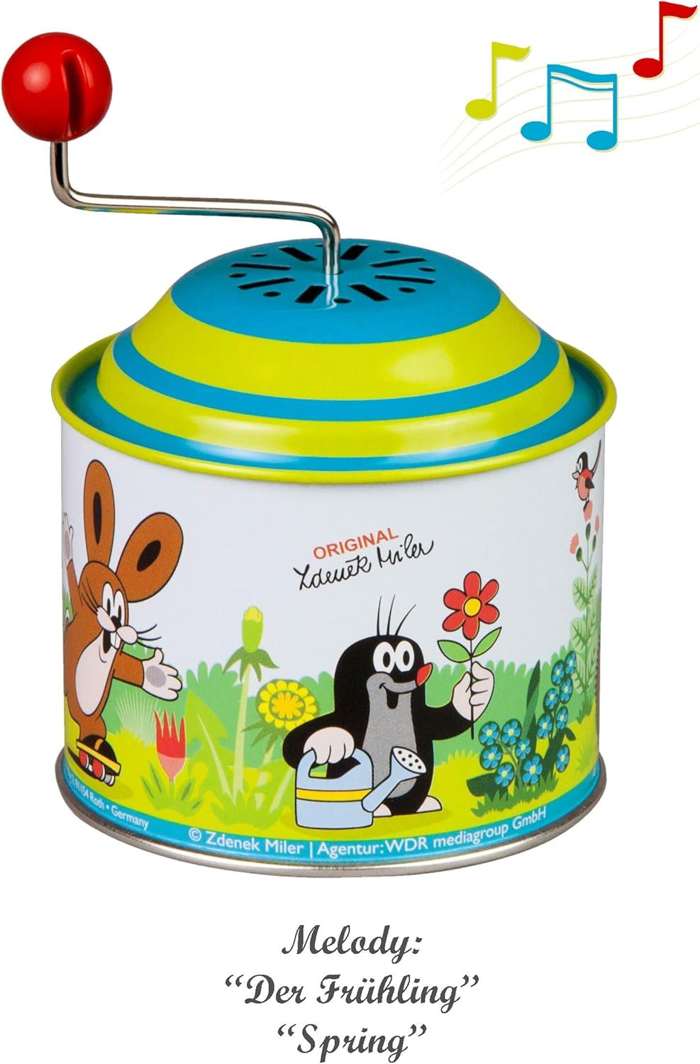 lena-der-kleine-maulwurf-52768-musikdrehdose-fr-hling-metall image 3