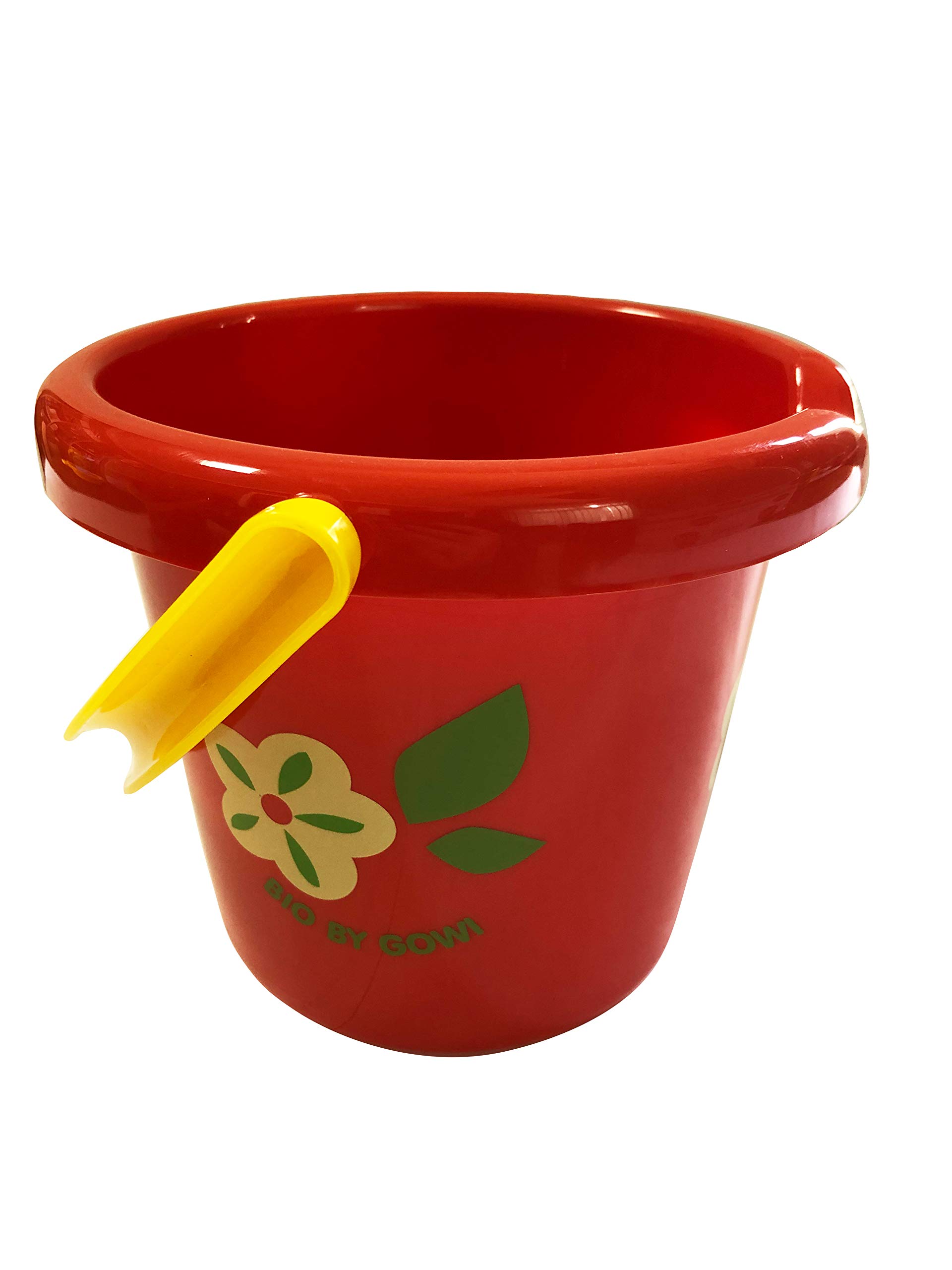 bio-by-gowi-eimer-18cm-blume-sandspielzeug-2-liter image 5