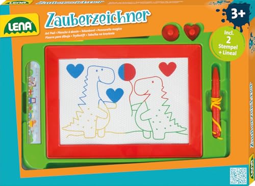 lena-creative-65716-magnetmaltafel-zaubertafel-gr-n-32-cm image 5