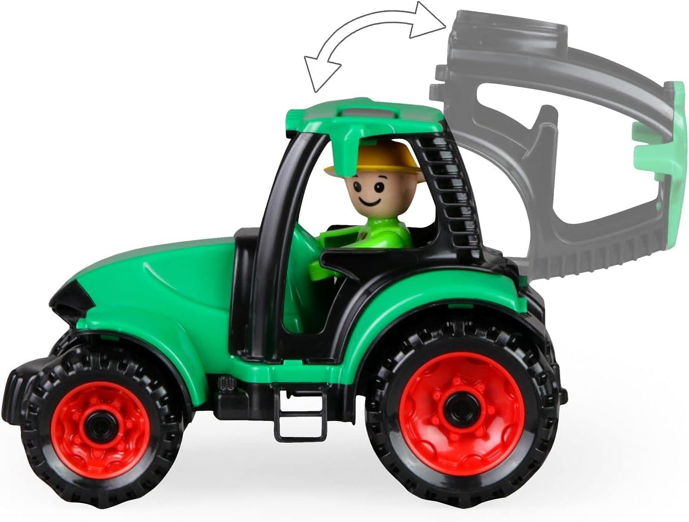 lena-truckies-01624-traktor-17-cm-spielzeug-gr-n image 2