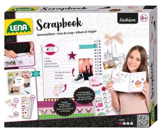 lena-creative-bastelset-scrapbooking-42332-album-mittel image 1