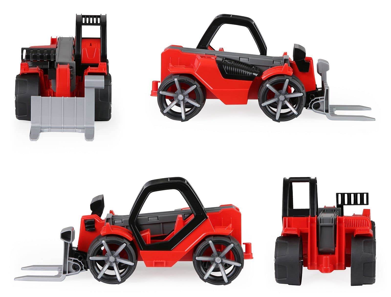 lena-truxx-04533-teleskoplader-spielfahrzeug-rot-35-cm image 3